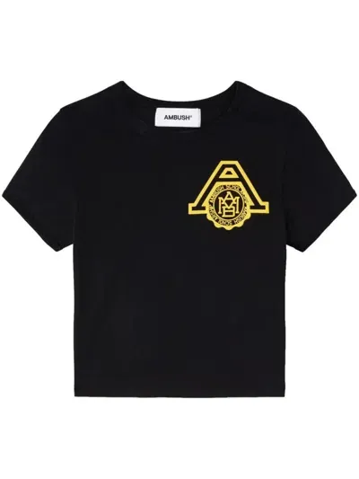 Ambush Scholarship Organic Cotton T-shirt In Black