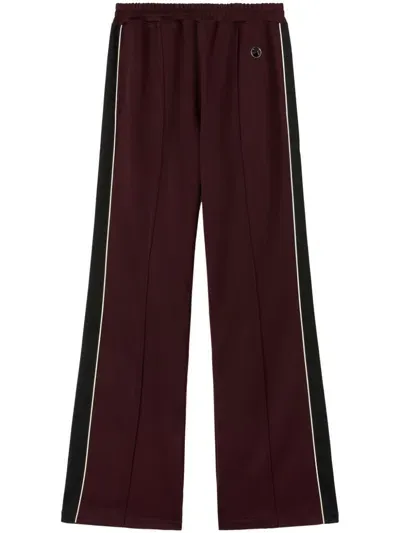 Ambush Side-stripe Track Pants In Red