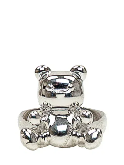 Ambush Teddybear Ring In Silver