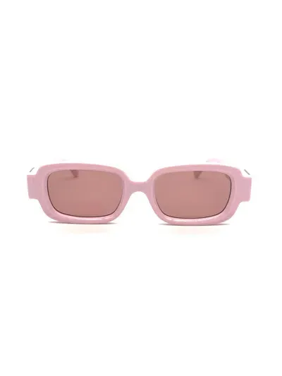 Ambush Thia Beri006 Sunglasses In Pink Red