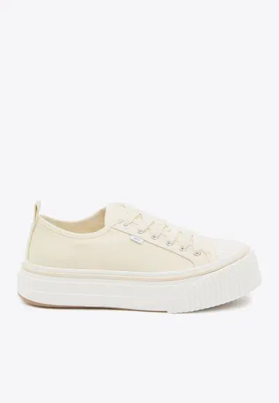 Ami Alexandre Mattiussi Low Top Ami 1980 Sneakers In White