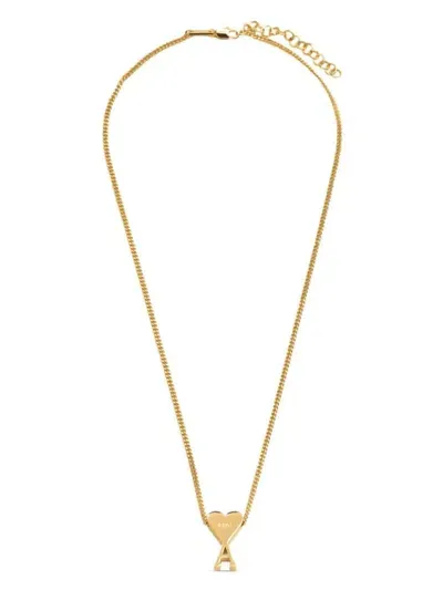 Ami Alexandre Mattiussi Adc New Necklace Adc In Metallic