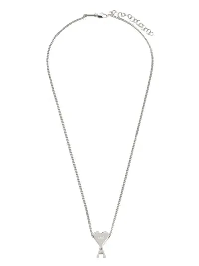 Ami Alexandre Mattiussi Adc New Necklace Adc In Metallic