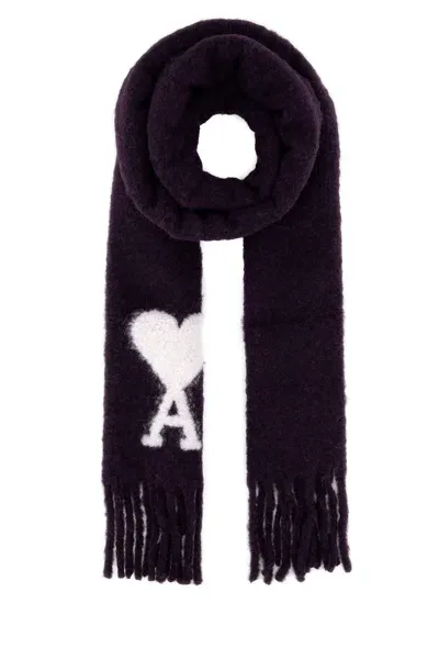 Ami Alexandre Mattiussi Adc Oversize Scarf-tu Nd Ami Female In Lilac