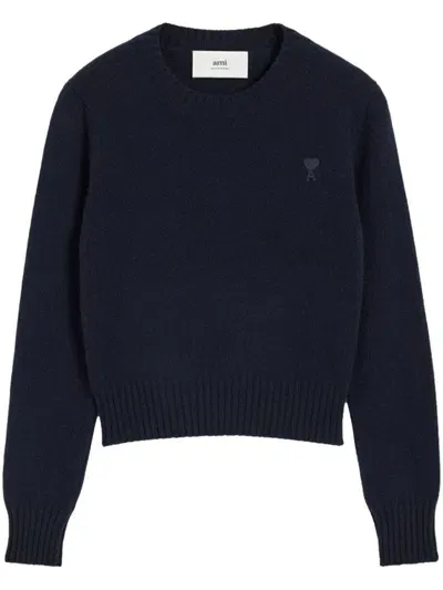 Ami Alexandre Mattiussi Adc Sweater In Blue