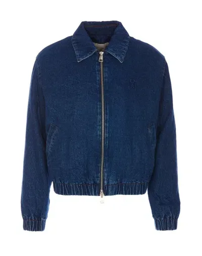 Ami Alexandre Mattiussi Ami Alexandre Matiussi Jackets In Blue