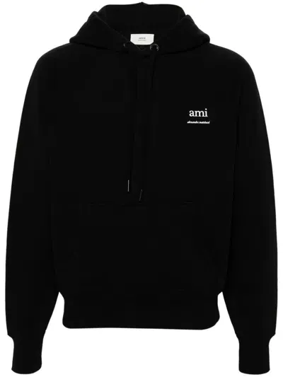 Ami Alexandre Mattiussi Ami Ami Hoodie In Black