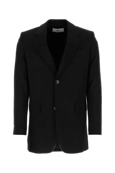 Ami Alexandre Mattiussi Ami Jackets And Vests In Black