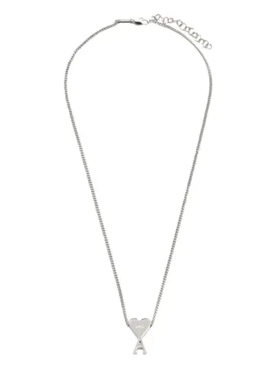 Ami Alexandre Mattiussi Ami Paris Adc New Necklace Adc Accessories In Grey