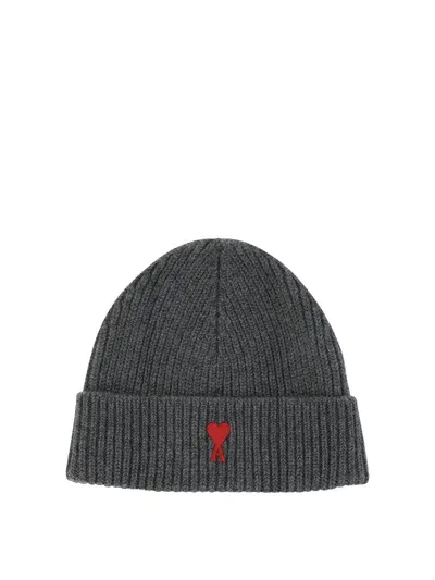 Ami Alexandre Mattiussi Ami Paris "ami De Coeur" Beanie