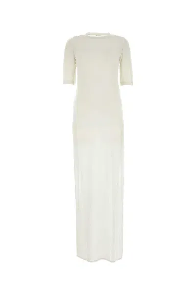 Ami Alexandre Mattiussi Ami Paris Dress In White