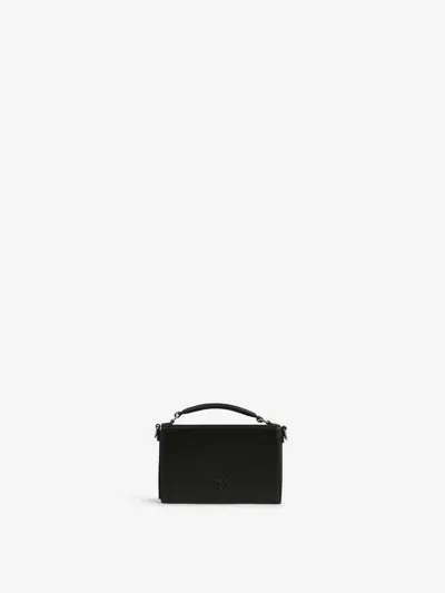 Ami Alexandre Mattiussi Lunch Box Messenger Bag In Black