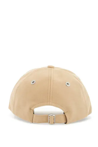 Ami Alexandre Mattiussi Ami Paris Red Adc Cap In Beige