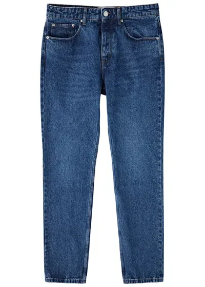 Ami Alexandre Mattiussi Straight-leg Jeans In Blue