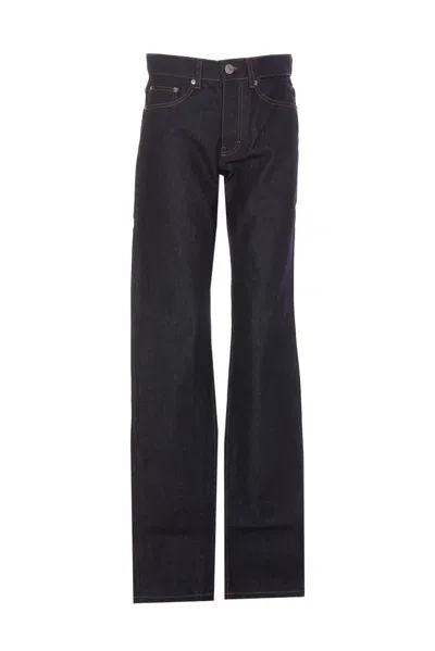 Ami Alexandre Mattiussi Classic Fit Jeans In Blue