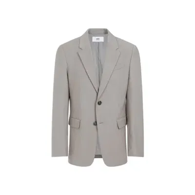 Ami Alexandre Mattiussi Ami Two Buttons Jacket In Grey