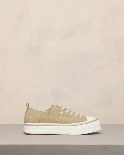 Ami Alexandre Mattiussi Low Top Ami Sn1980 Sneakers Beige In Sand