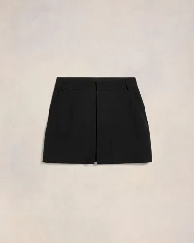 Ami Alexandre Mattiussi Mini Skirt With Panels Black