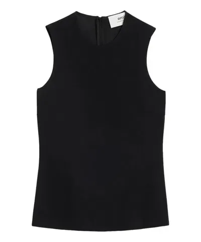 Ami Alexandre Mattiussi Tank Top In Black