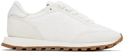 Ami Alexandre Mattiussi White Ami New Rush Sneakers In White/100