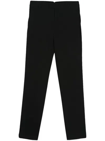 Ami Alexandre Mattiussi Wool Cigarette Trousers In Black