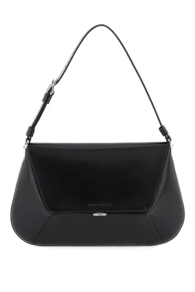 Amina Muaddi Handbags. In Black