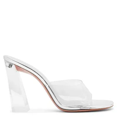 Amina Muaddi Brigitte 95 Pvc Transparent Mules