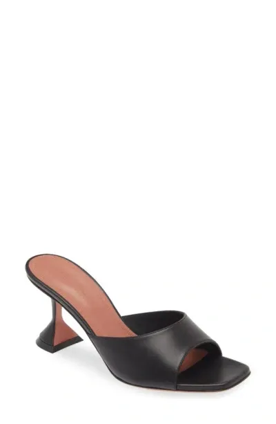 Amina Muaddi Lupita Slide Sandal In Black