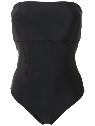 Amir Slama Bandeau One-piece In Black