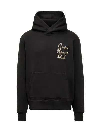 Amiri Resort Club Sweatshirt In Black