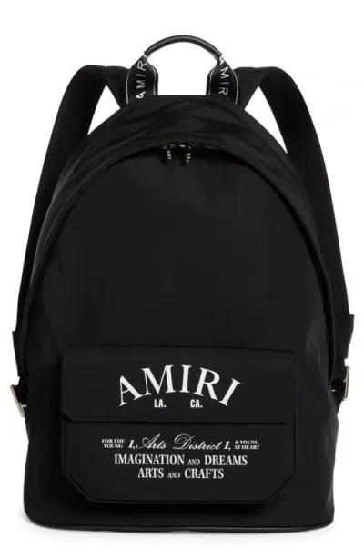 Amiri Backpacks In Black