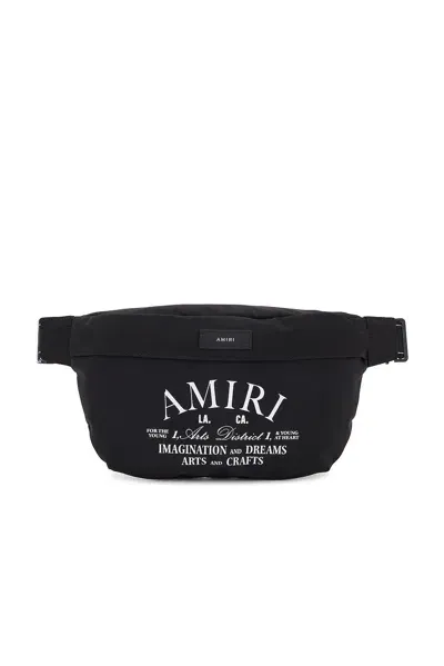 Amiri Arts District Bumbag In Black