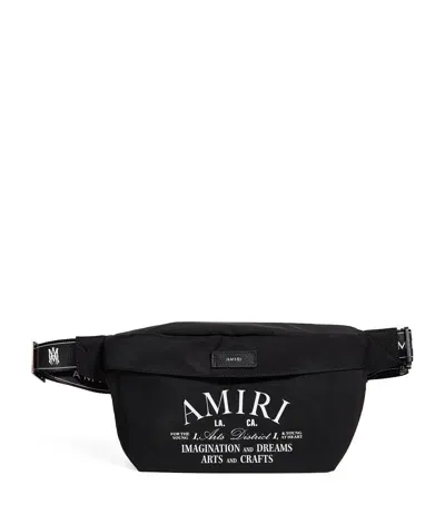 Amiri Arts District Logo Belt Bag In Black