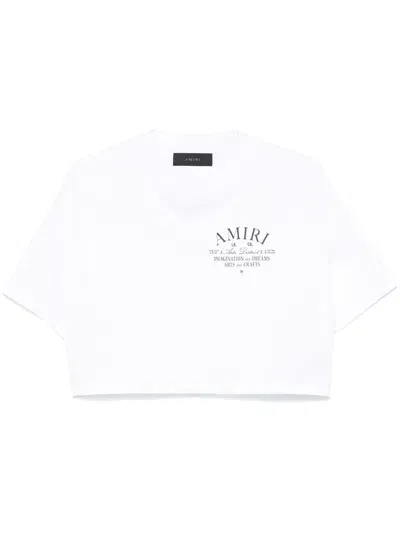 Amiri Arts District T-shirt In White