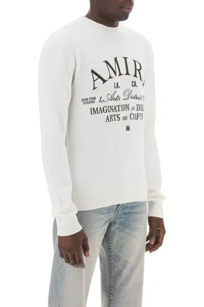 Amiri Arts District Crewneck In White