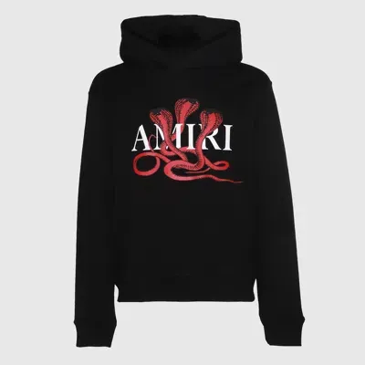 Amiri Black Cotton Sweatshirt