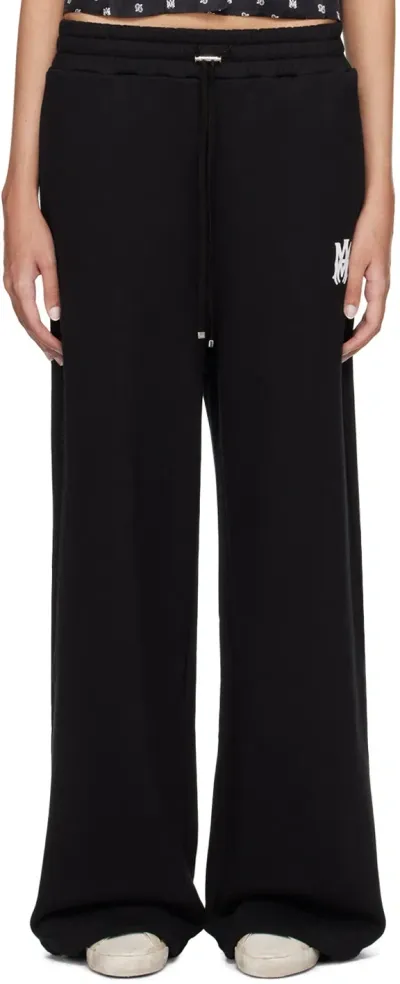 Amiri Black Ma Core Logo Lounge Pants