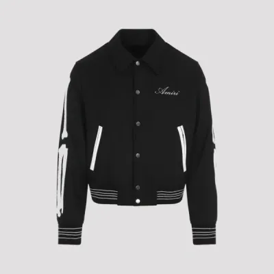 Amiri Bones Jacket L In Black