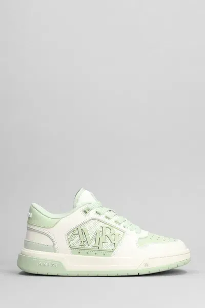 Amiri Classic Low Leather Sneakers In White