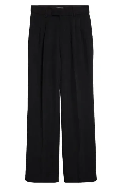 Amiri Double Pleat Pants In Black