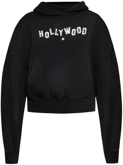 Amiri Hollywood Hoodie In 黑色