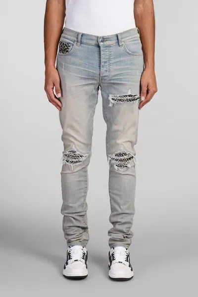 Amiri Jeans In Blue Cotton