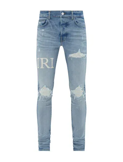 Amiri Indigo Mx1 Jeans In Blue