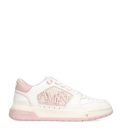 Amiri Leather Classic Low Sneakers In White