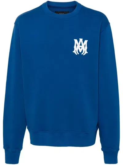 Amiri Ma Core Sweatshirt In Blue