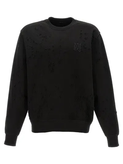 Amiri Ma Shotgun Sweatshirt In Black