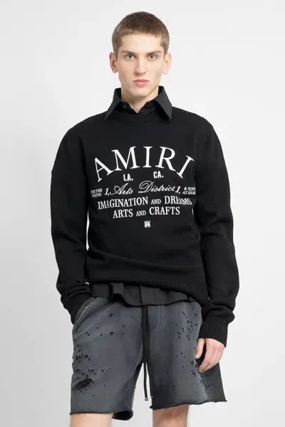 Amiri Man Black Knitwear