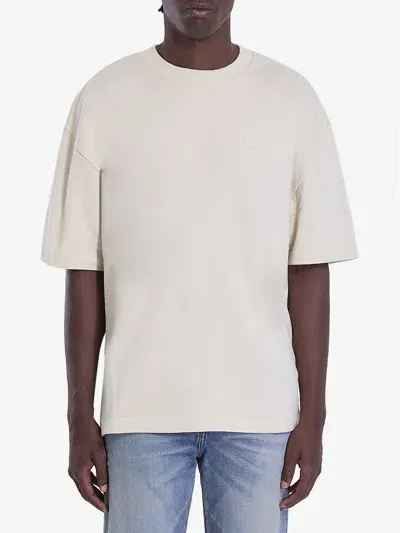 Amiri Oversized Tshirt In Beige