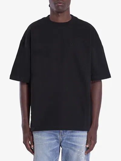 Amiri Oversize T-shirt In Black