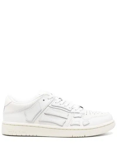 Amiri Skel Sneakers In White